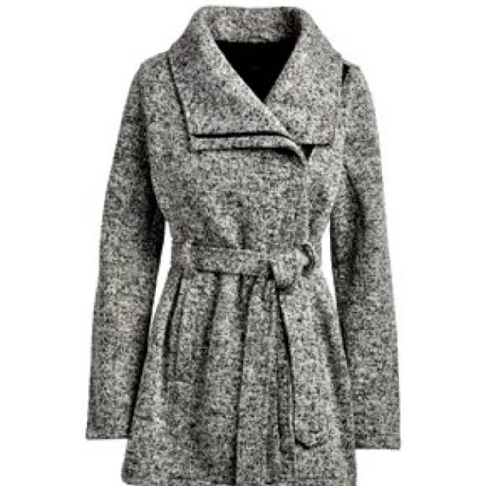Steve Madden Fleece Wrap Coat, Sz. Large